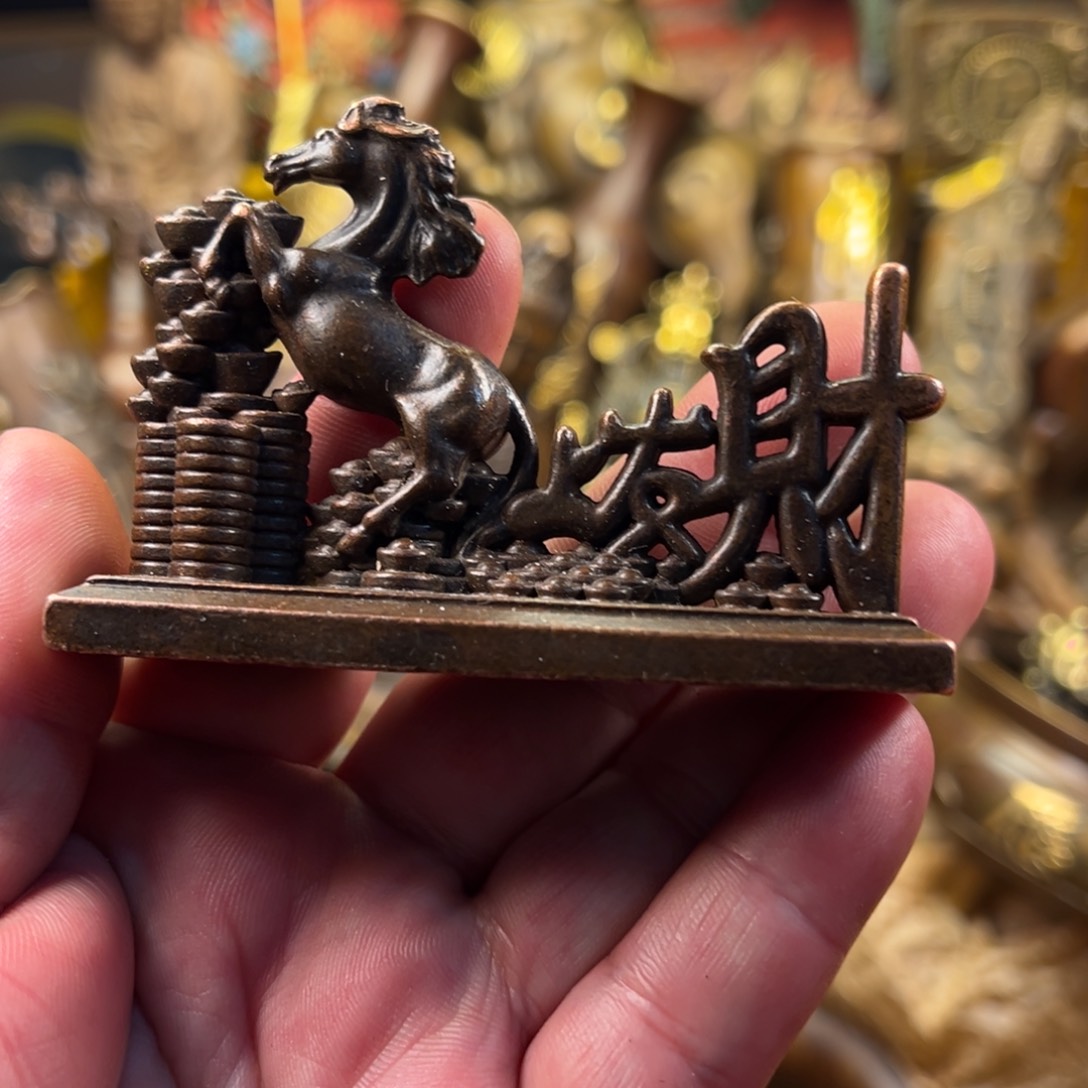 茶壶香炉铜器摆件