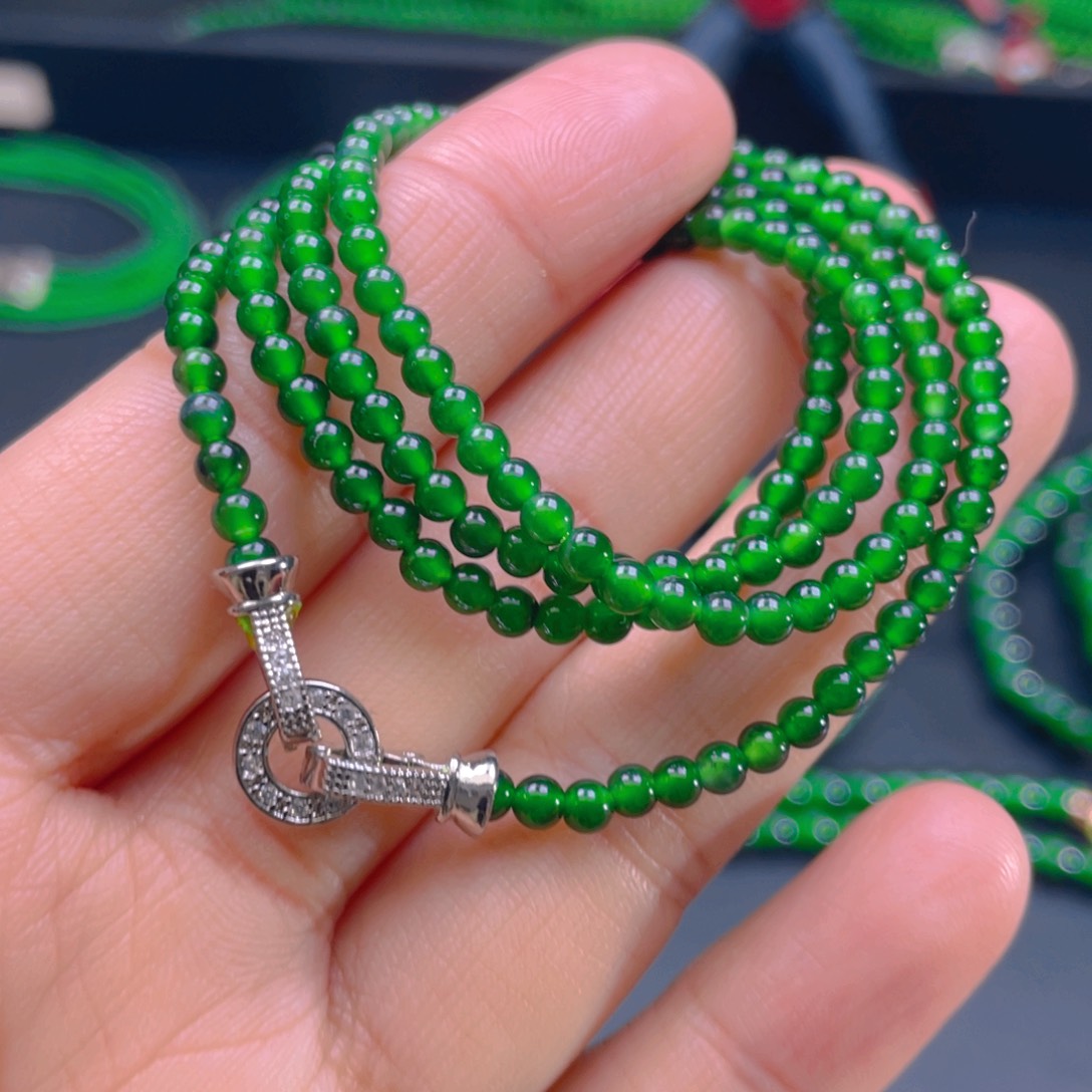 翡翠项链未镶嵌，1