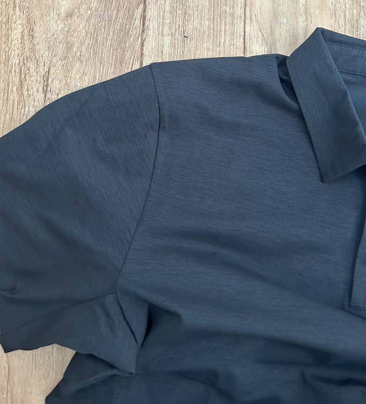 172-25新款薄款长袖翻领T恤，内搭外穿，抗摩擦速干面料，瑞士户外