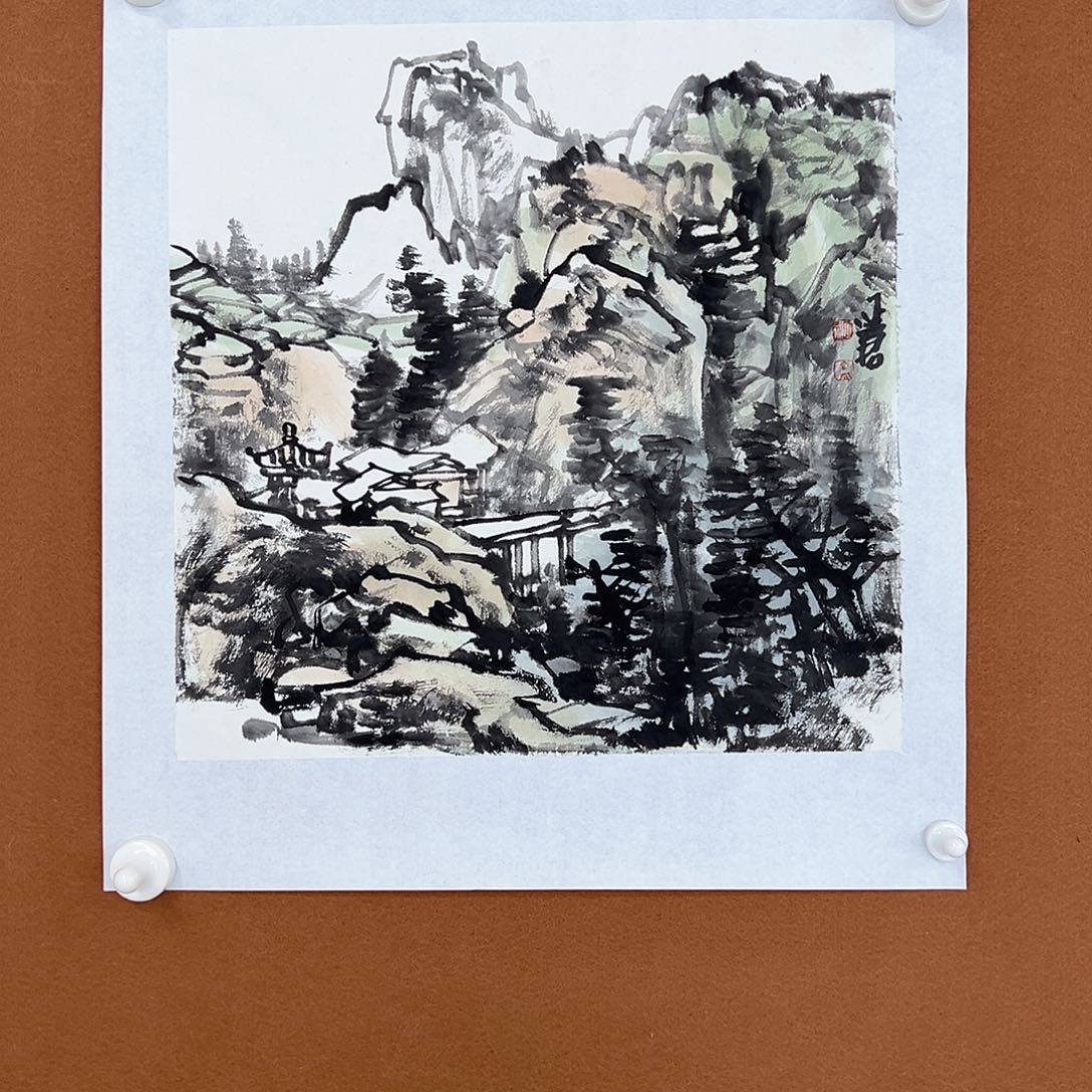 国画高延君的作品