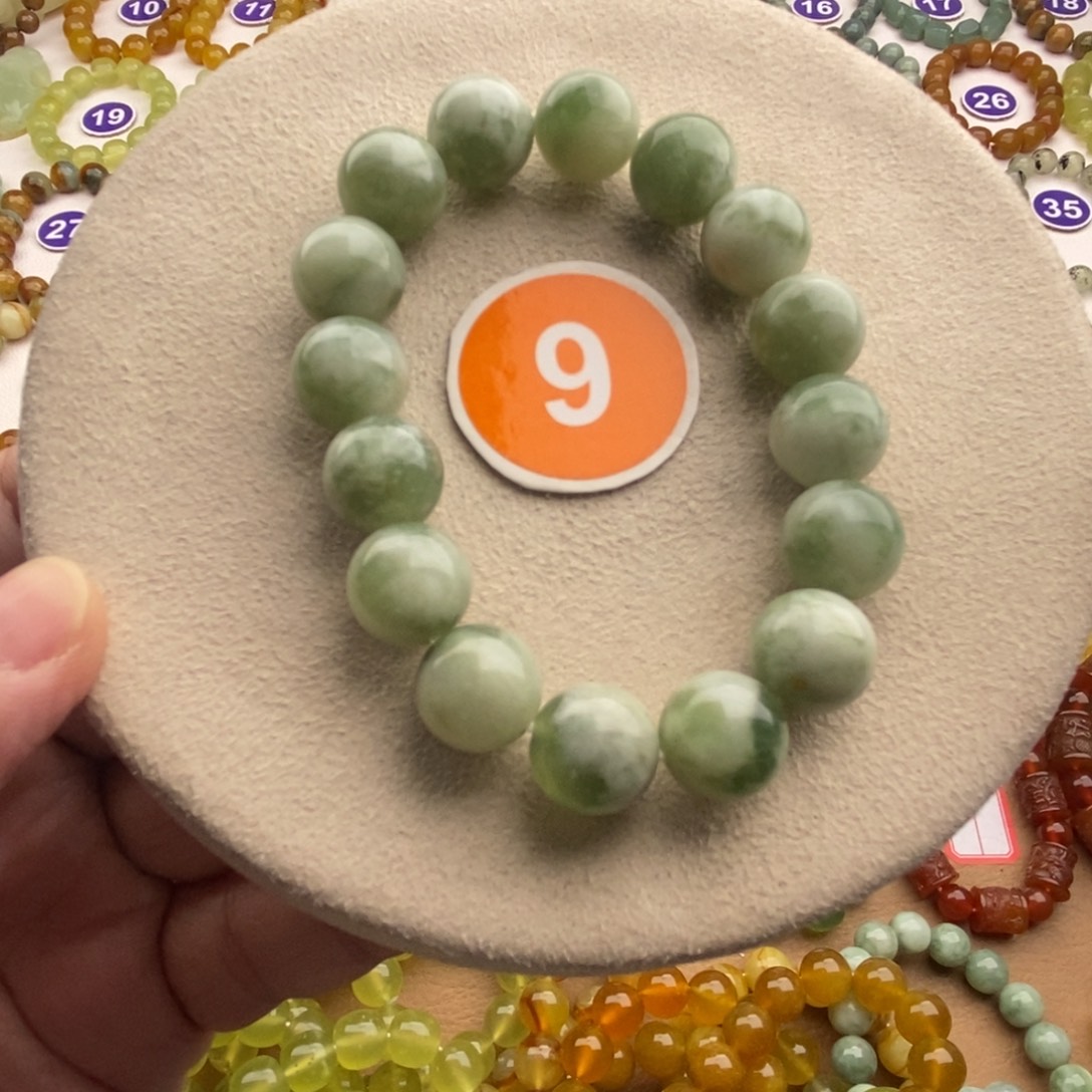 蛇纹石玉未镶嵌手串