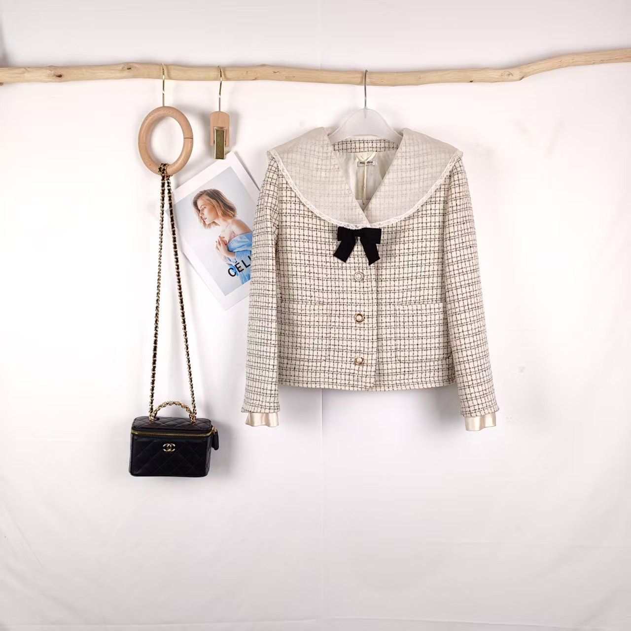 99新 MIU MIU/缪缪  海囤K/缪缪上衣/40码/bx60769