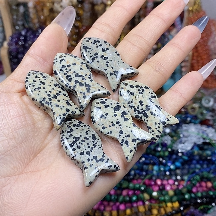 玛瑙/玉髓未镶嵌珠宝半成品天然斑点石（2个）