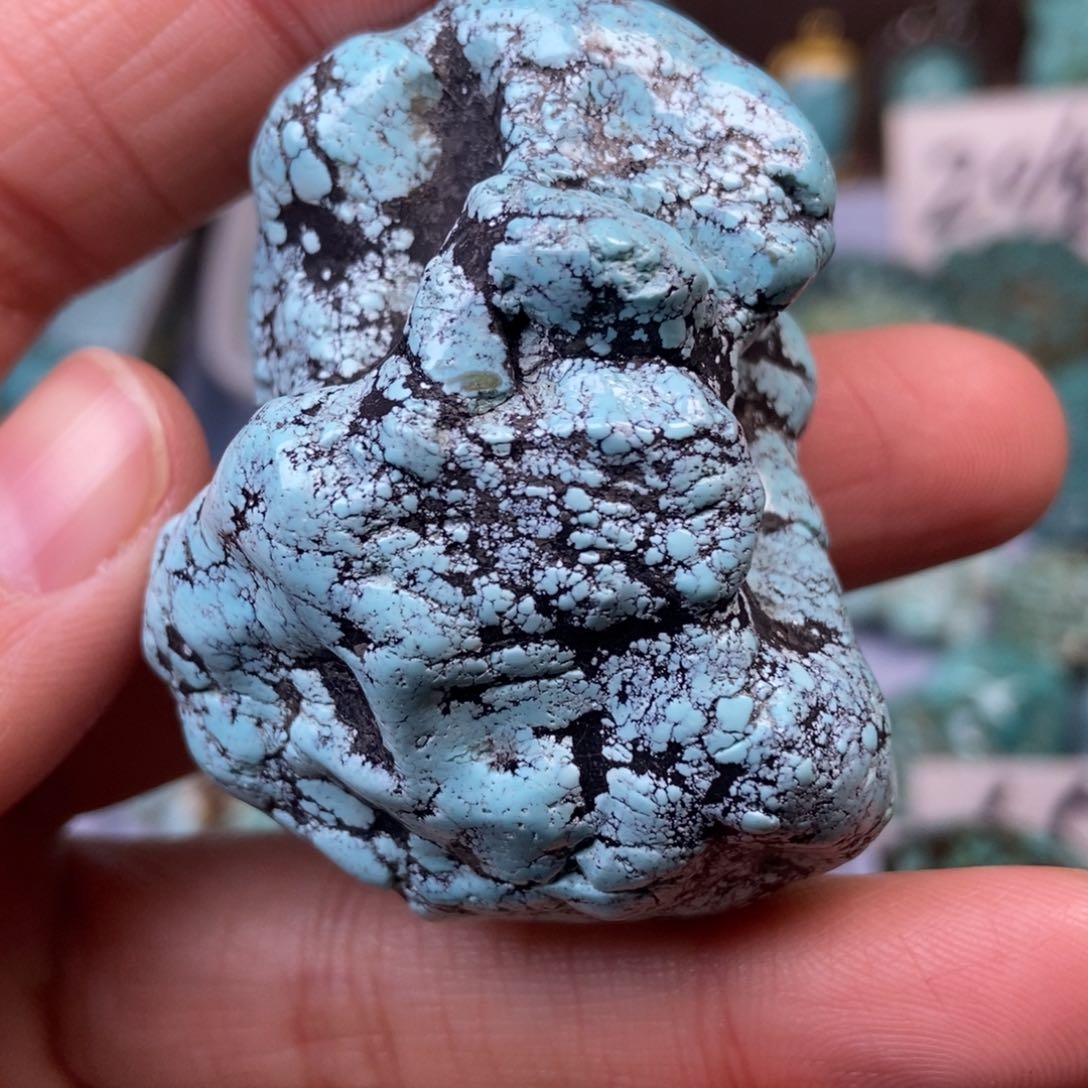 绿松石珠宝奇石未镶嵌