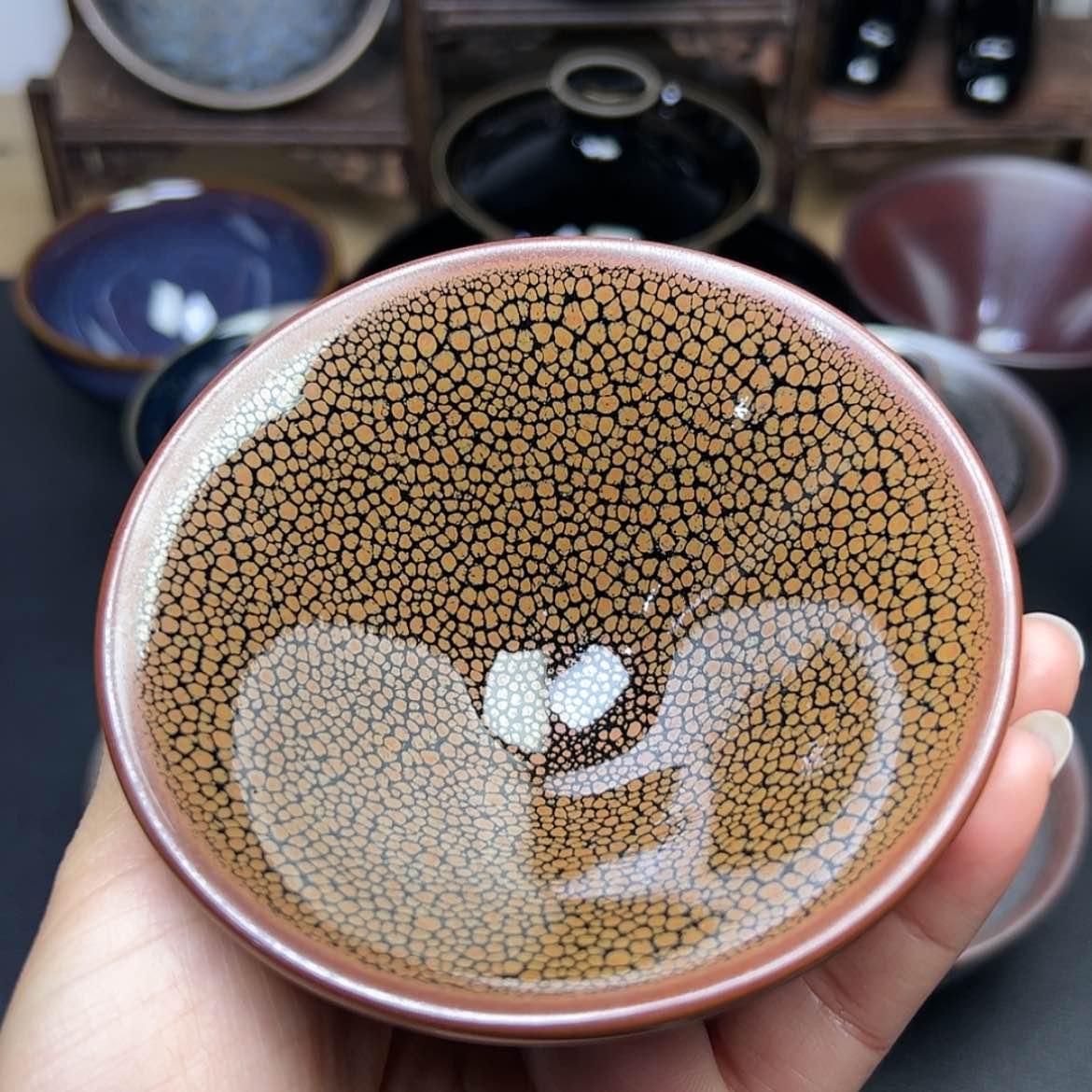 【闪购商品】茶盏建窑建盏主人杯