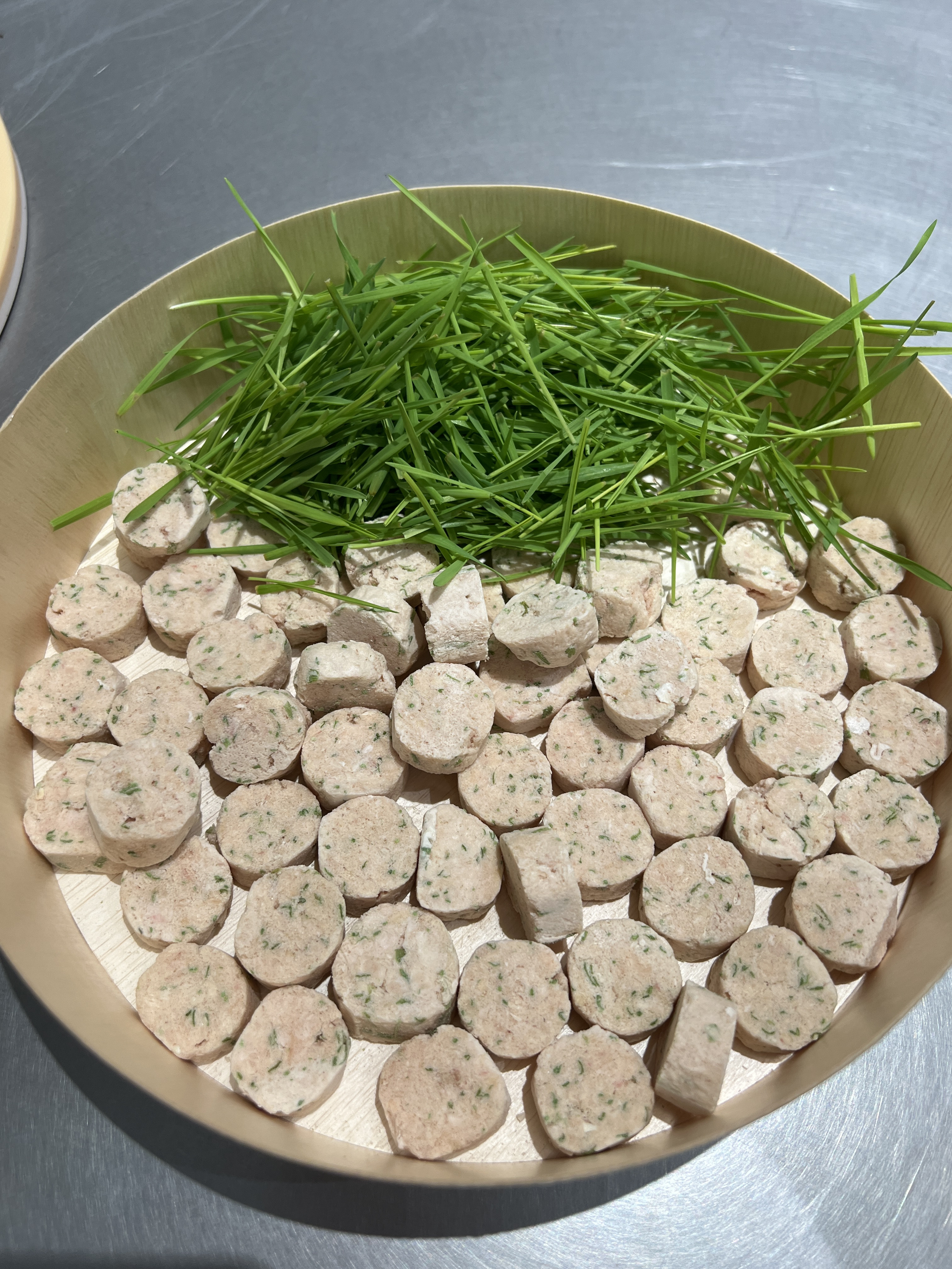 Pie梁老财鸡肉猫草冻干100g无抗鸡有机麦草now洋车宠物猫咪零食