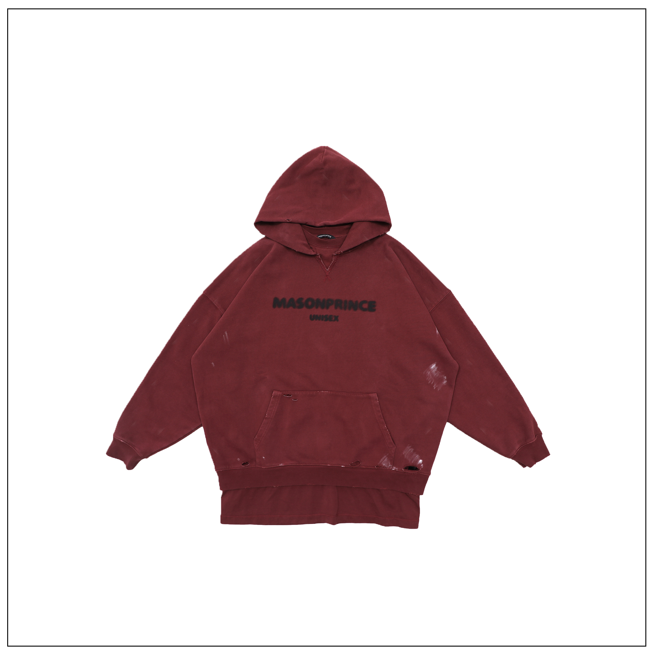 【深圳】MASONPRINCE 擦色做旧升级版模糊logo套装