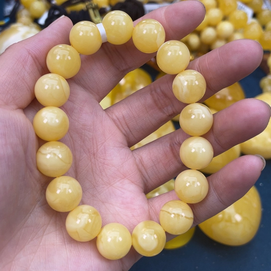 琥珀裸石未镶嵌琥珀蜜蜡w 19