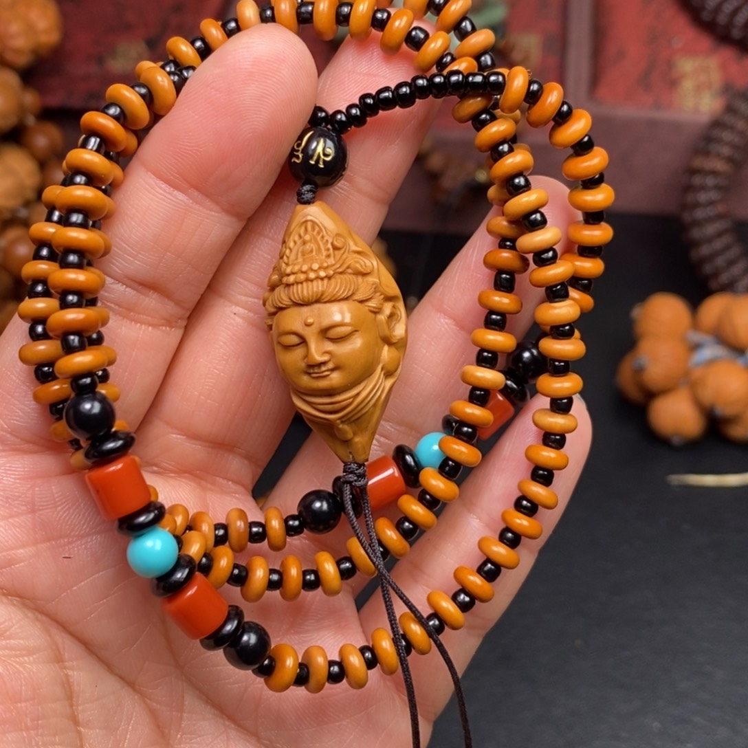 猴头核桃吊坠橄榄猴头