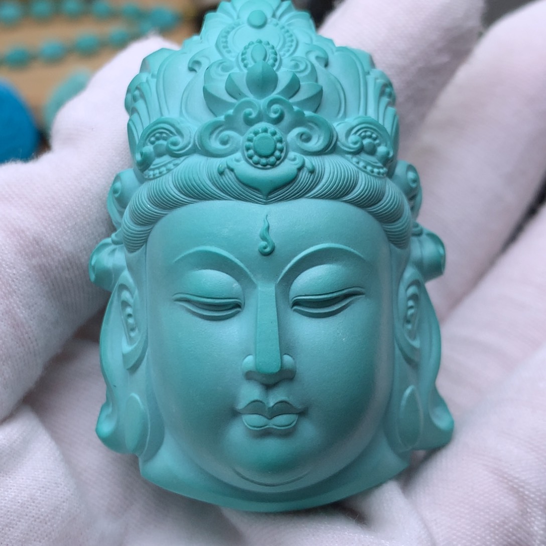 绿松石珠宝奇石未镶嵌