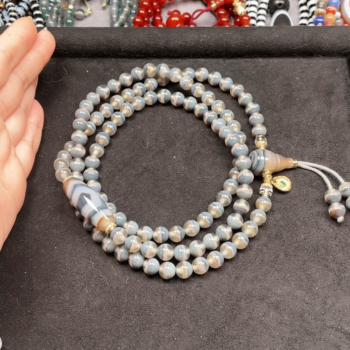 【闪购商品】合金玛瑙/玉髓珠宝半成品小*