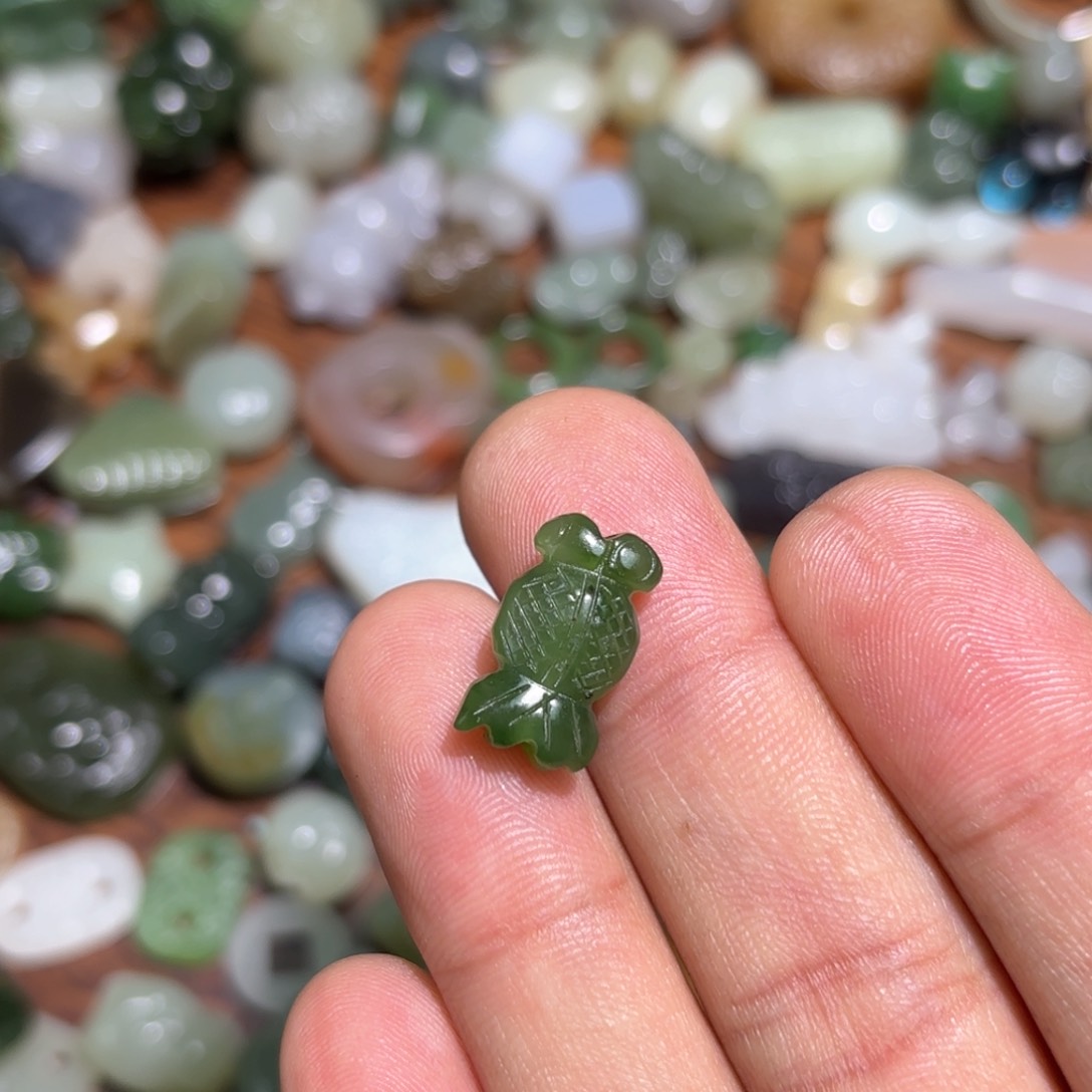 和田玉珠宝半成品未镶嵌