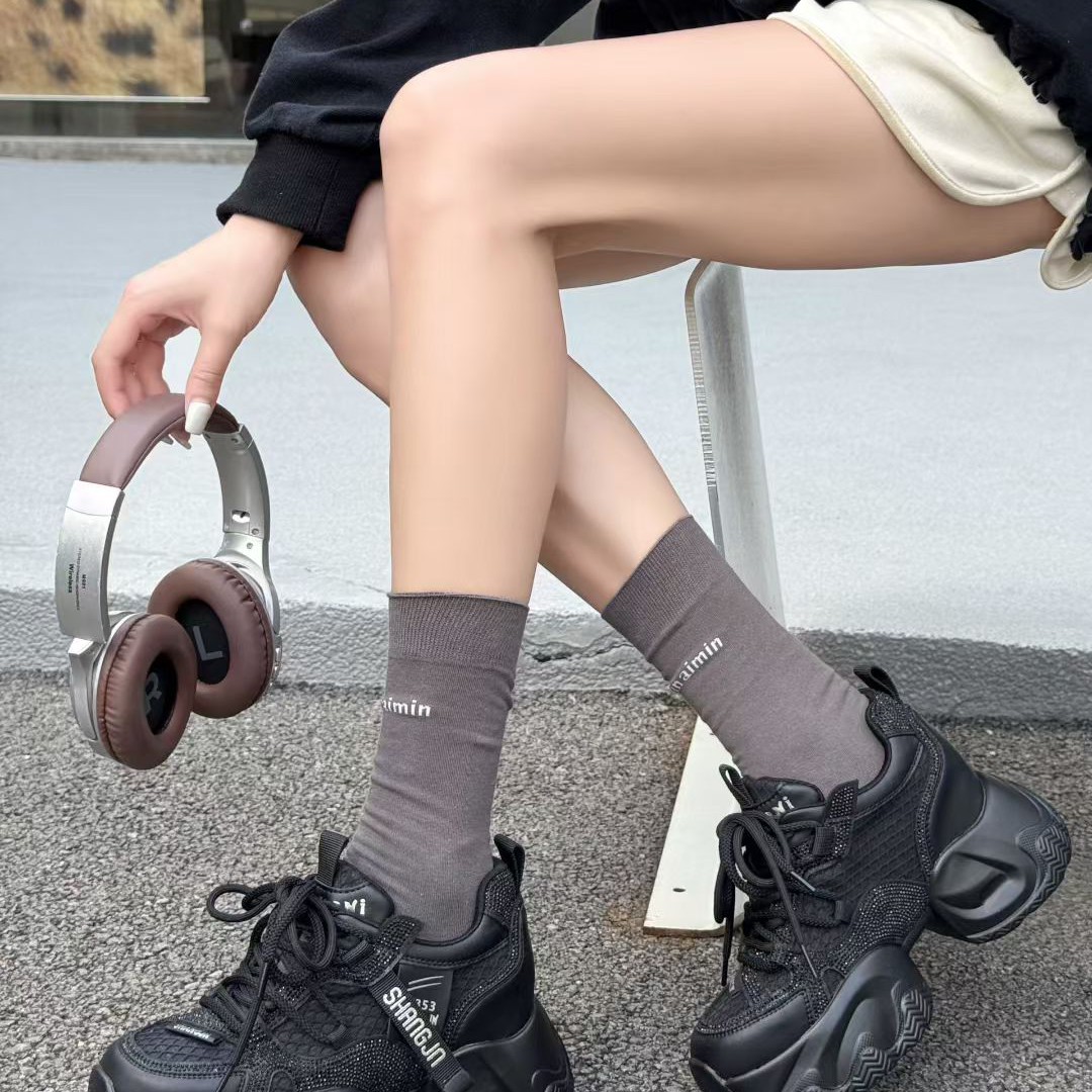 秋季新款内增高休闲老爹鞋