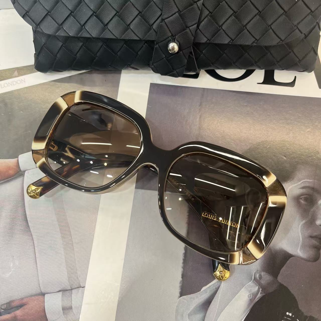 95新 LouisVuitton/路易威登 LV路易威登复古眼镜