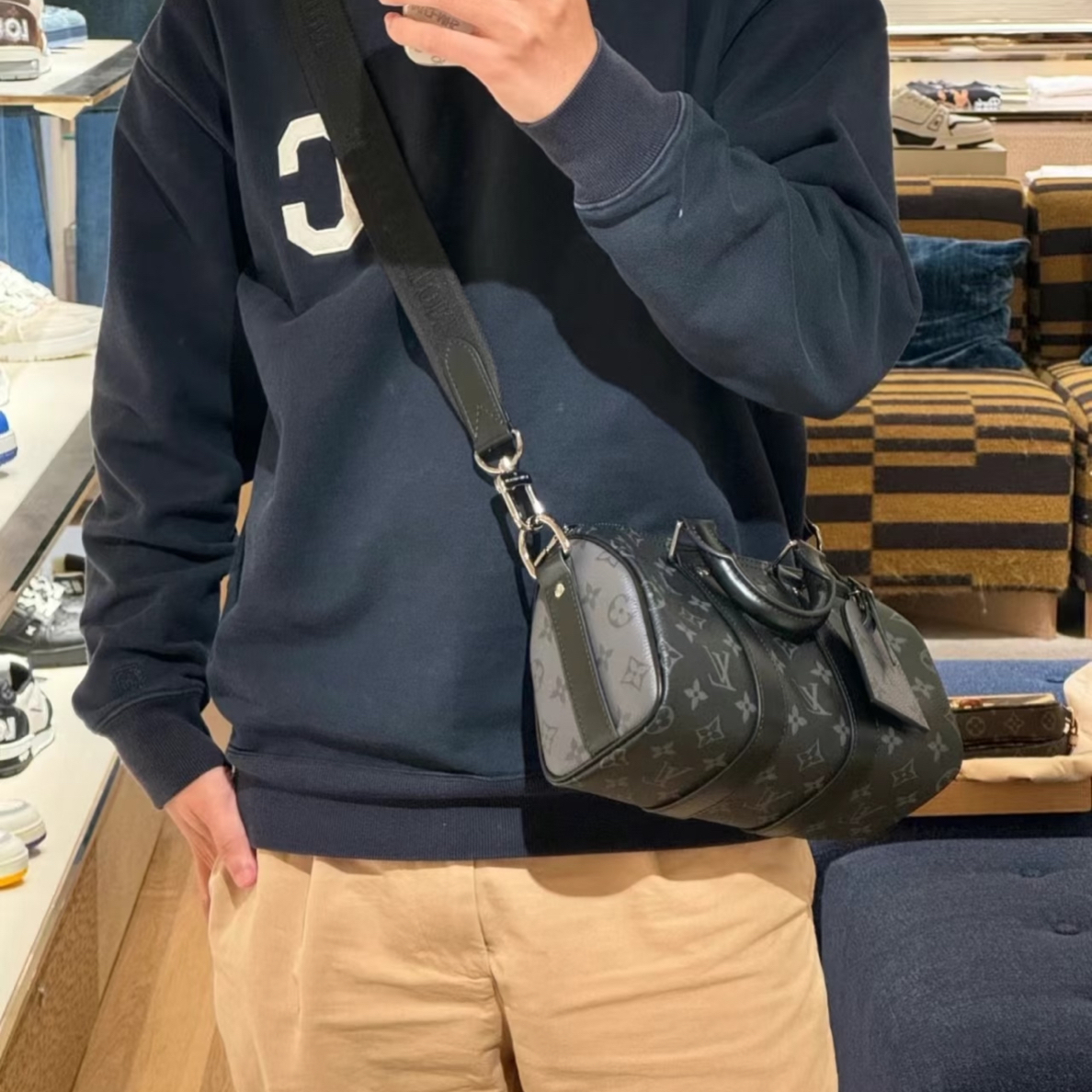 99新 LouisVuitton/路易威登 御古屋/01171/黑武士25 芯片全套