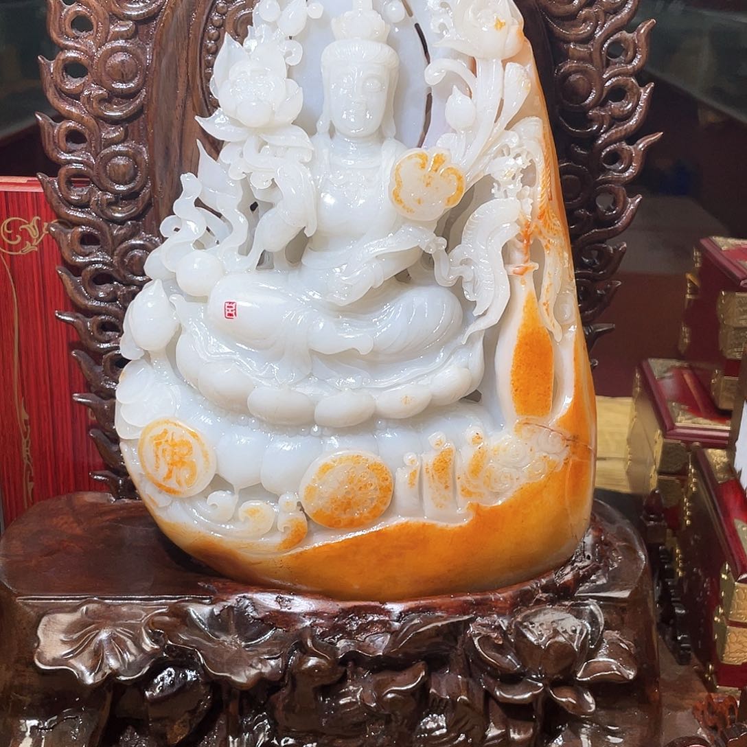 和田玉颈饰未镶嵌A7 