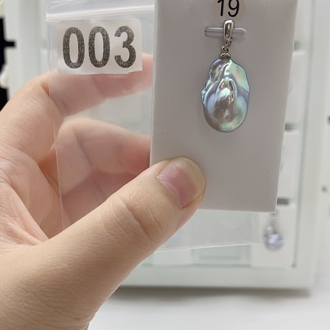 颈饰合金淡水珍珠