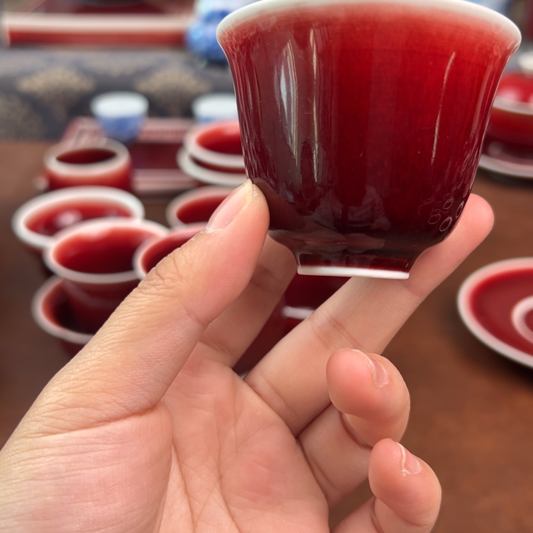 q****陶瓷景德镇陶瓷郎红