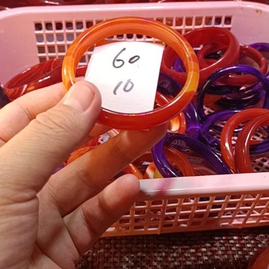 玛瑙/玉髓未镶嵌手镯