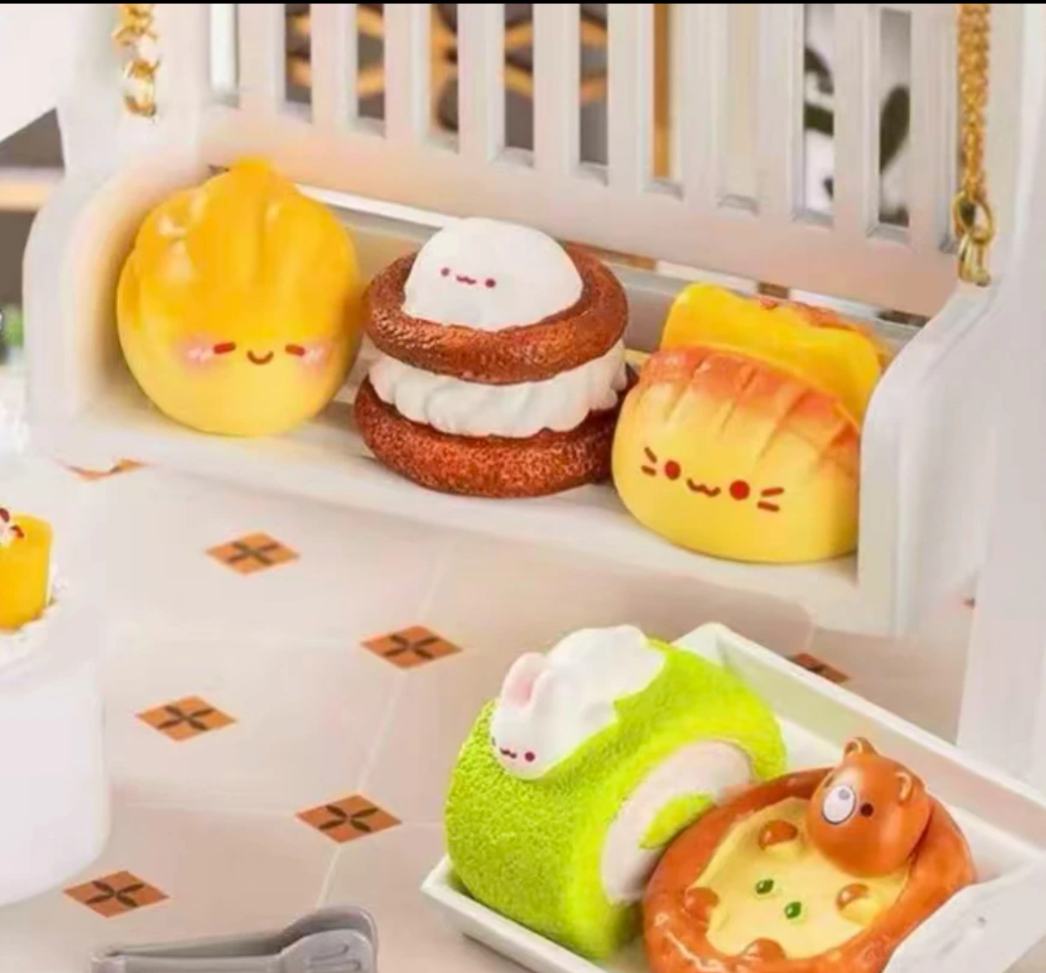 大熊潮玩【可爱西点点派对】萌粒系列盲盒拆盒