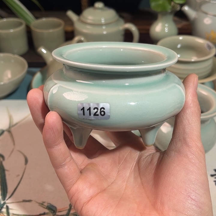 汝瓷1126青鸾汝瓷汝州发货