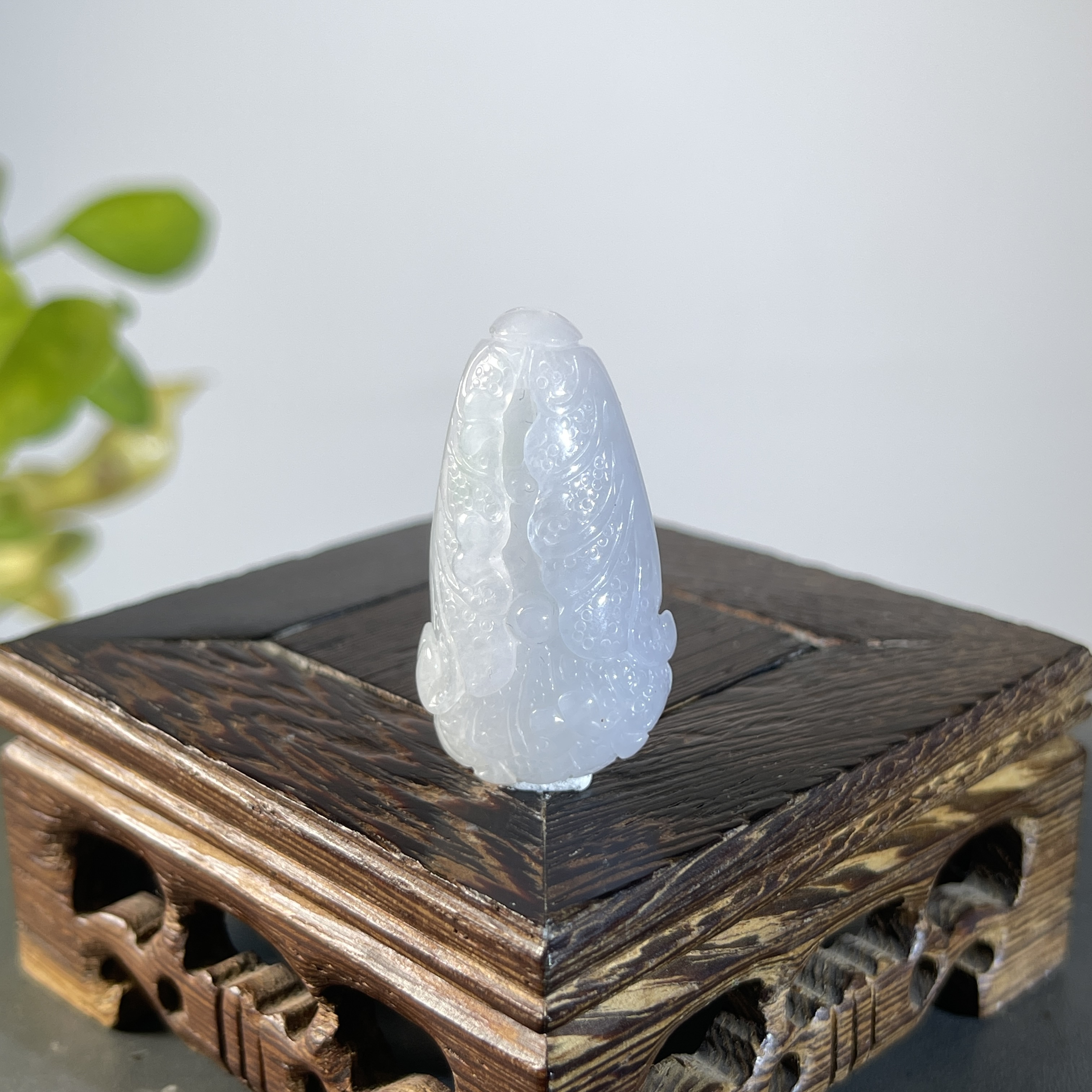 JYB08-43  天然缅甸A货翡翠  百事来财