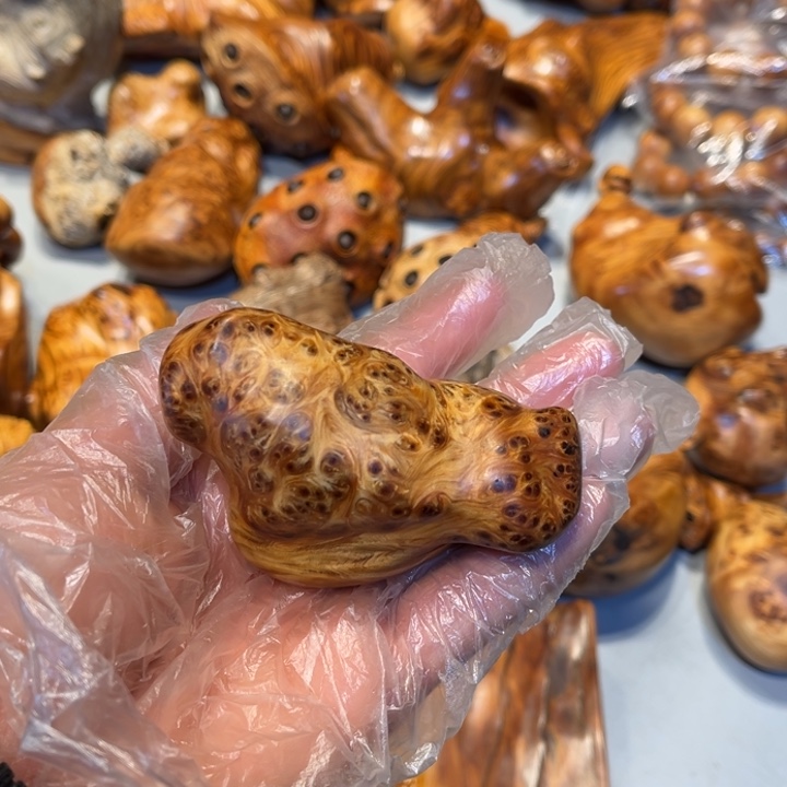 柏木手把件把玩把玩