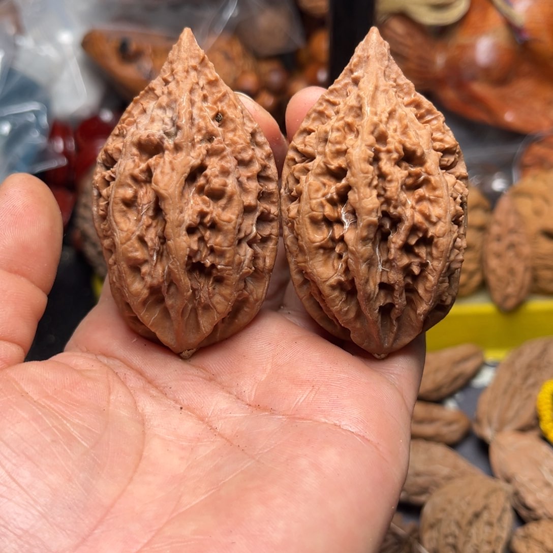 手串文玩核桃麦***子瑕疵106