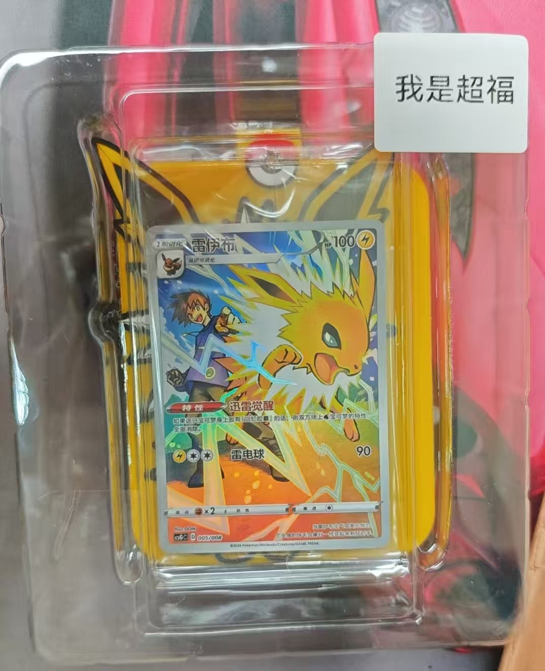 PTCG宝可梦简中卡牌展示套（已开封）无卡包