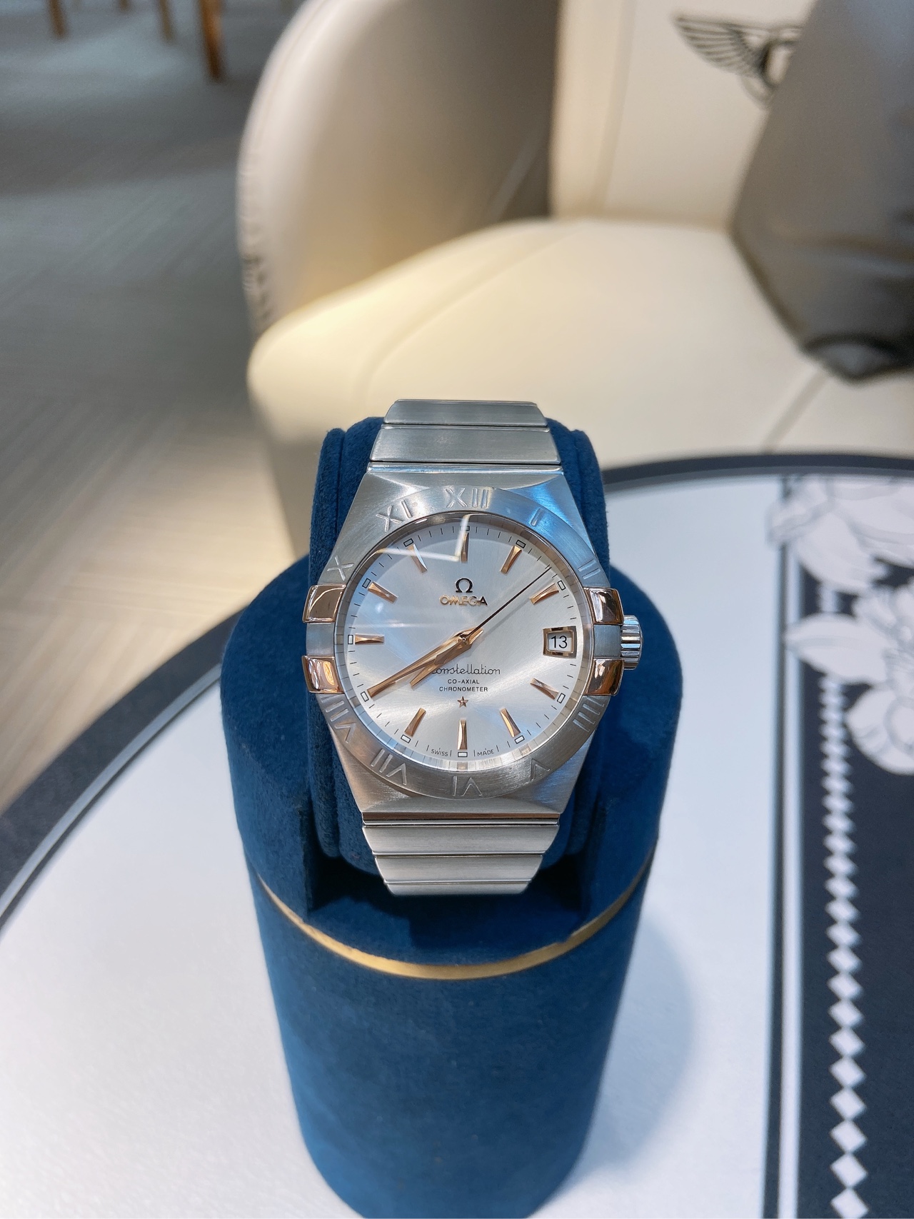 99新 Omega/欧米茄 星座38四爪金