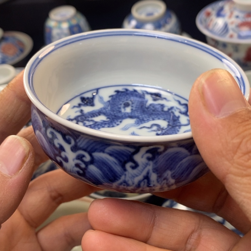 【闪购商品】景德镇青花主人杯