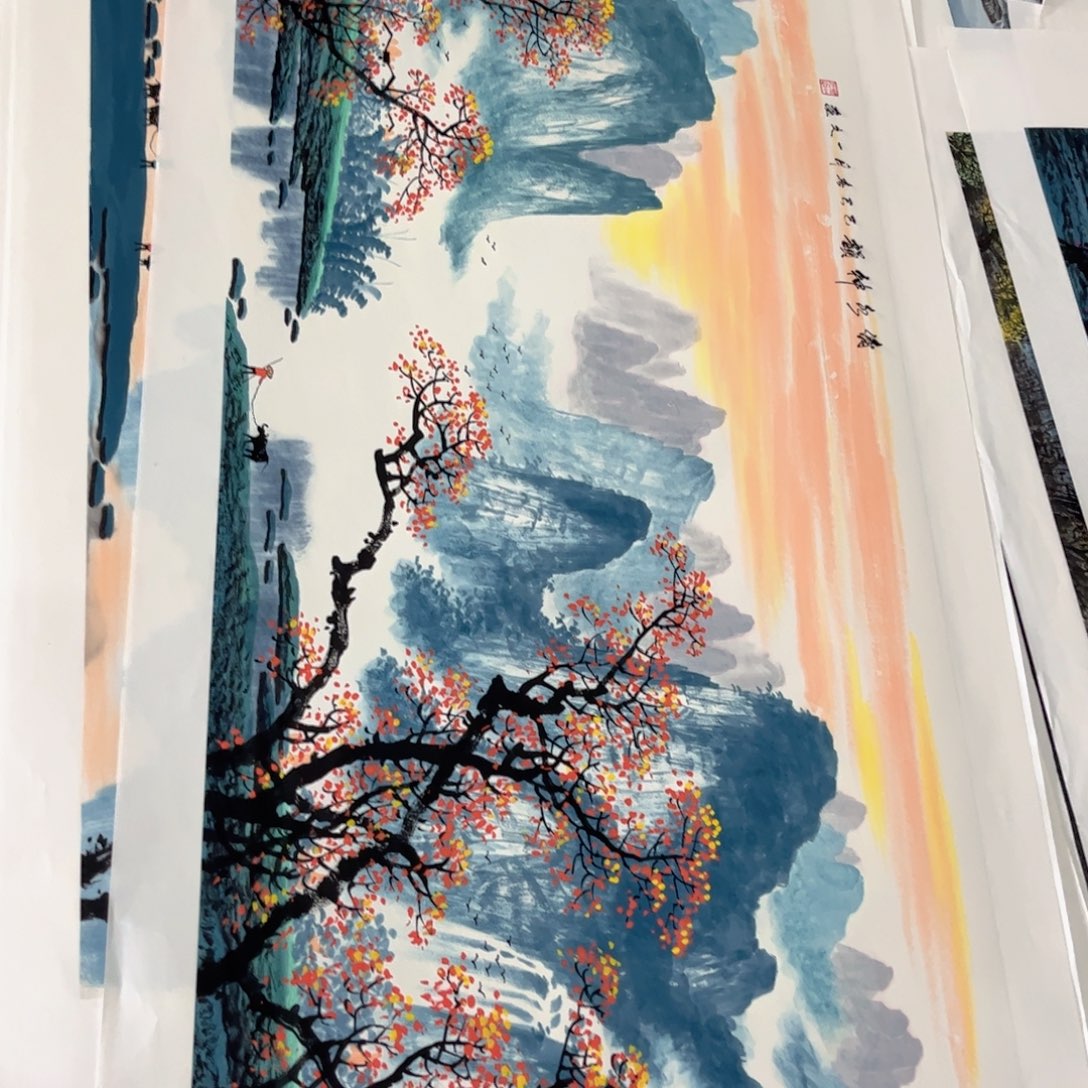 国画LD精品国画作品单幅任发