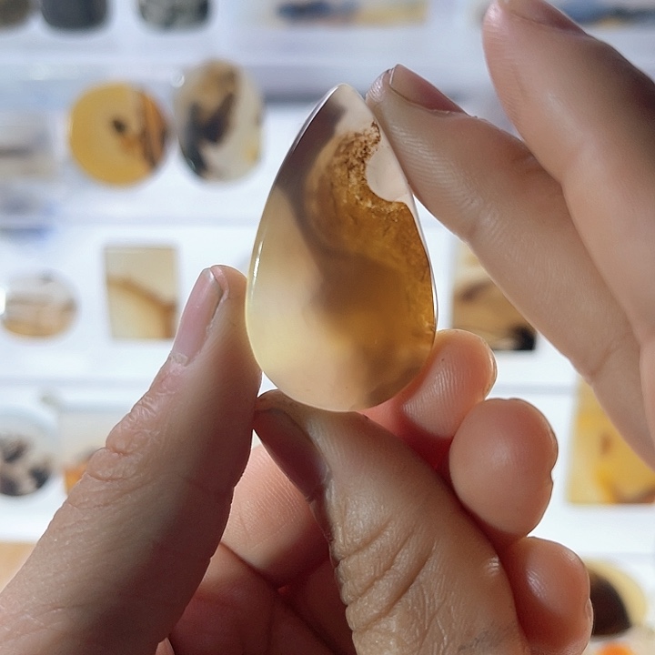 【闪购商品】玛瑙/玉髓珠宝半成品未镶嵌
