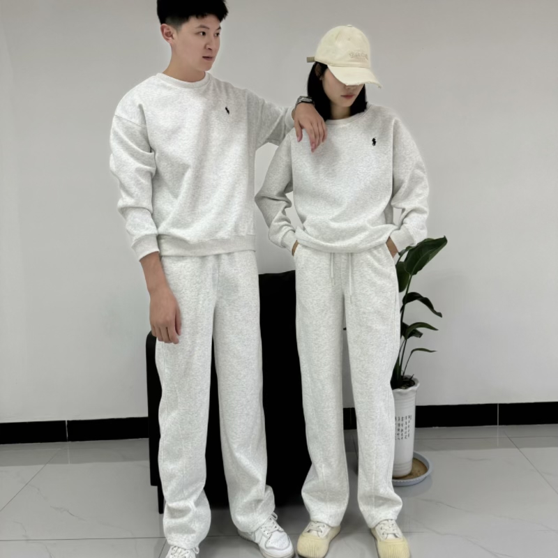 25年冬款加绒卫衣卫裤套装香蕉裤束脚裤套装