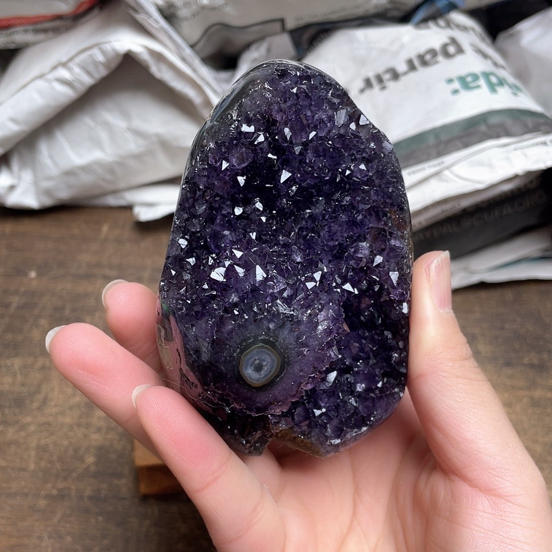 未镶嵌紫晶大型摆件（非配饰）