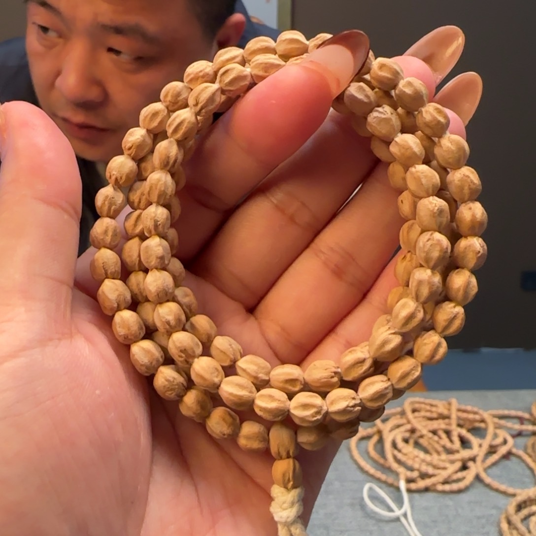 柏香籽/百香籽手串杨桃6