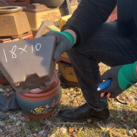 红陶紫砂花盆盆景盆栽