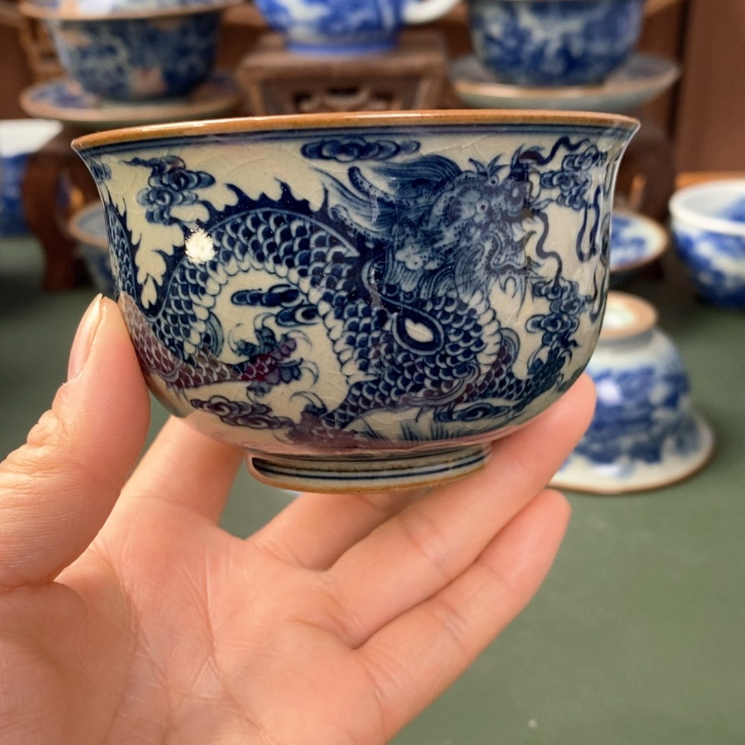 杯景德镇陶瓷手工手绘