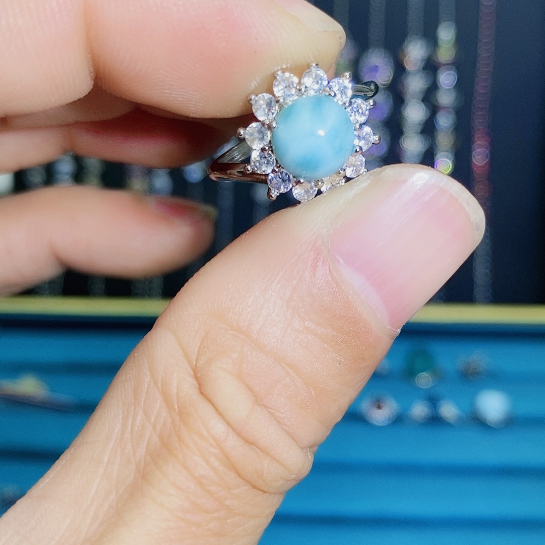 紫晶珠宝半成品银S925镶嵌