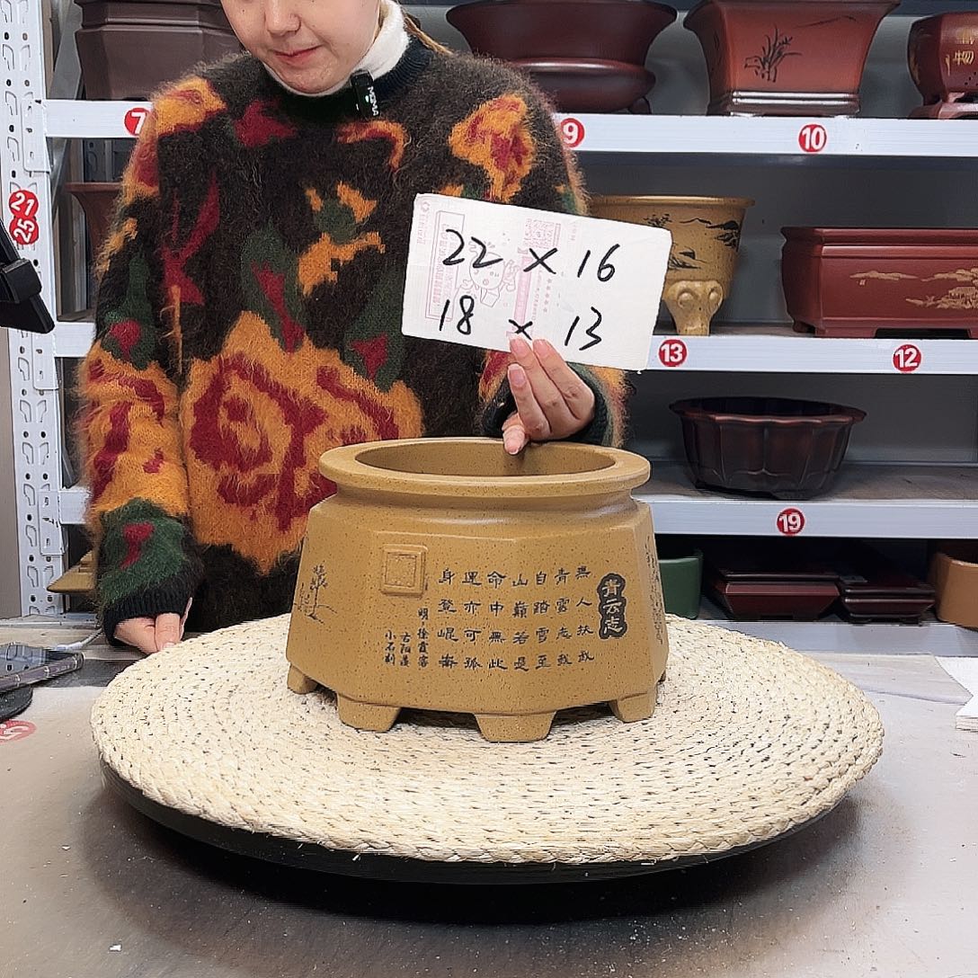 花盆紫砂紫砂花盆