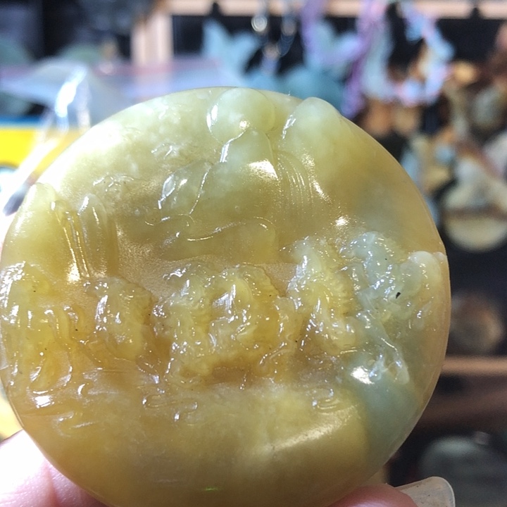 岫玉未镶嵌岫玉挂件