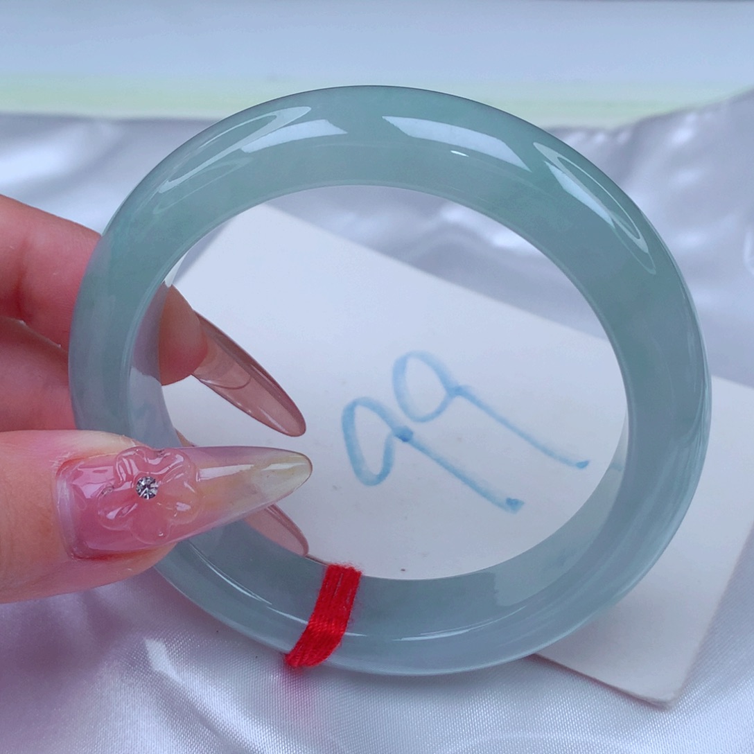 翡翠手镯未镶嵌天然缅甸翡翠A货手镯