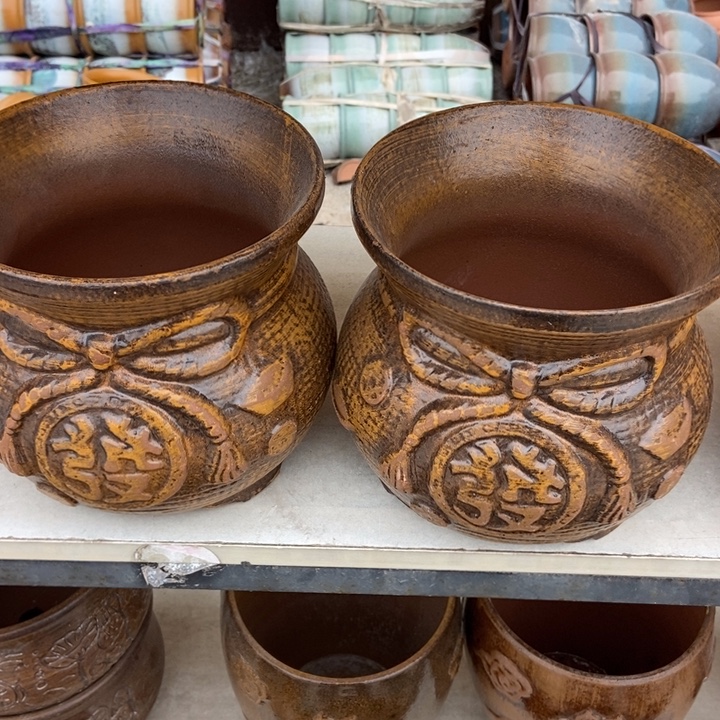 宜兴紫砂花盆链接34