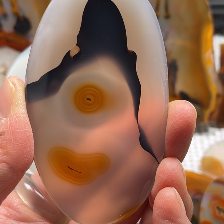 玛瑙/玉髓未镶嵌吊坠(不含链)