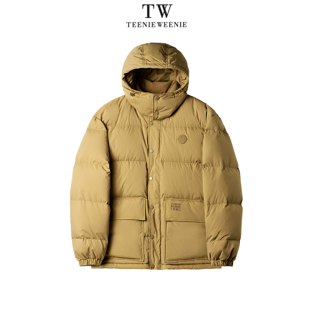 TeenieWeenie小熊中长款可拆卸帽保暖时尚羽绒服外套TNJD254TE4K