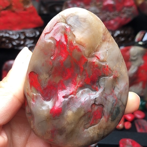 昌化鸡血石昌化鸡血石原石