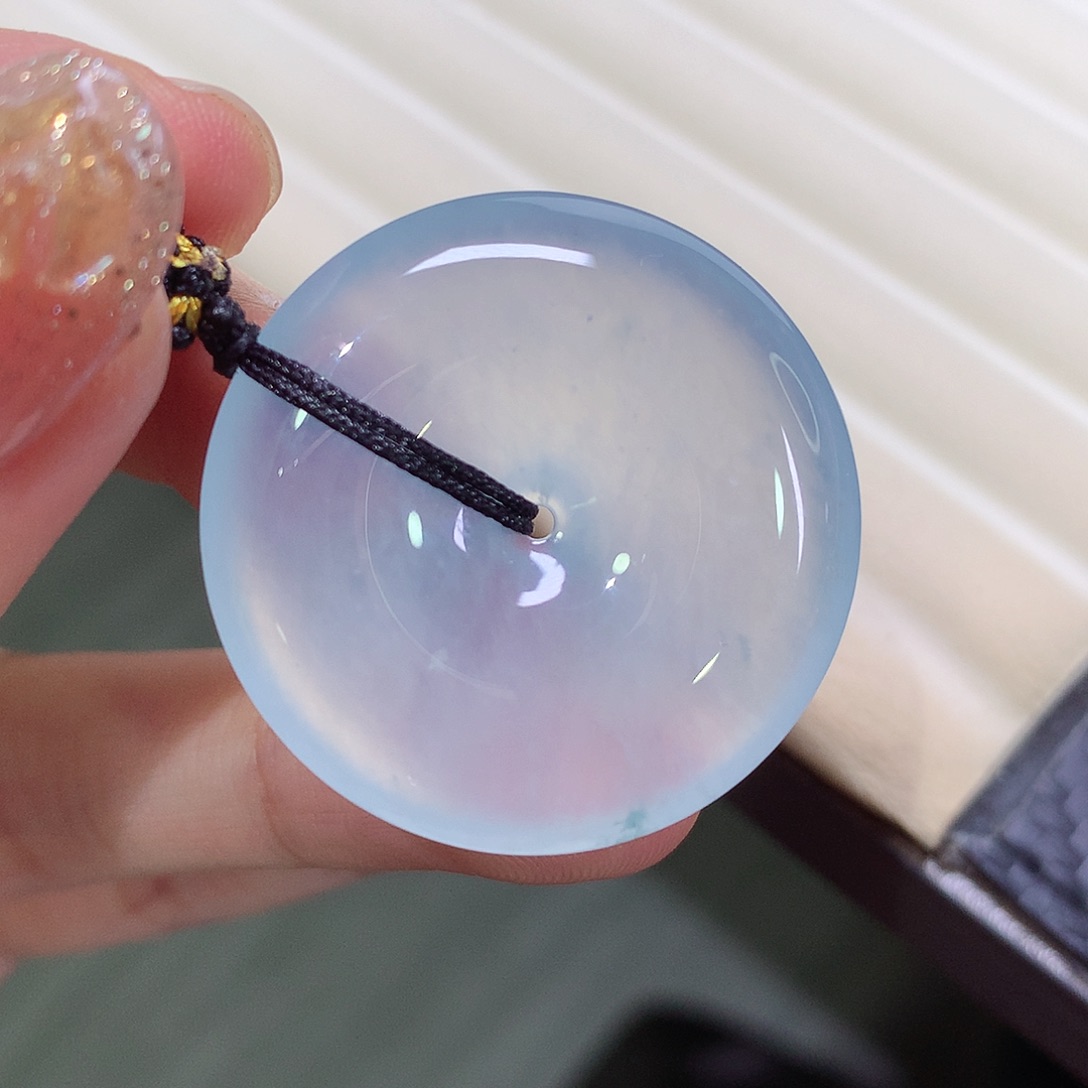 翡翠未镶嵌颈饰31.2-6