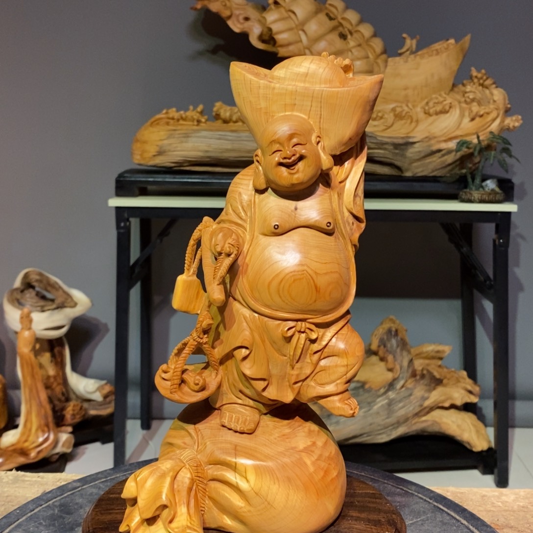 柏木（崖柏）崖柏木雕刻