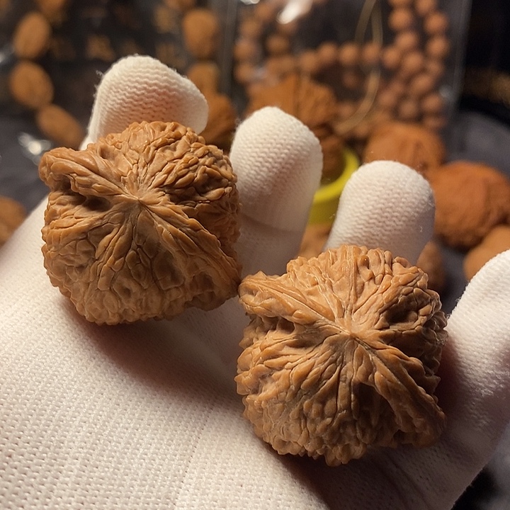 把件文玩核桃40山地磨盘