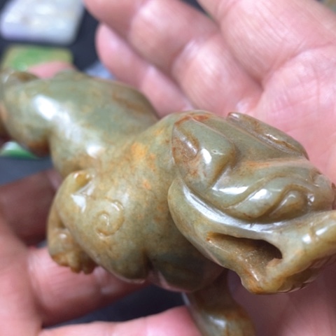 和田玉（糖玉）挂件未镶嵌